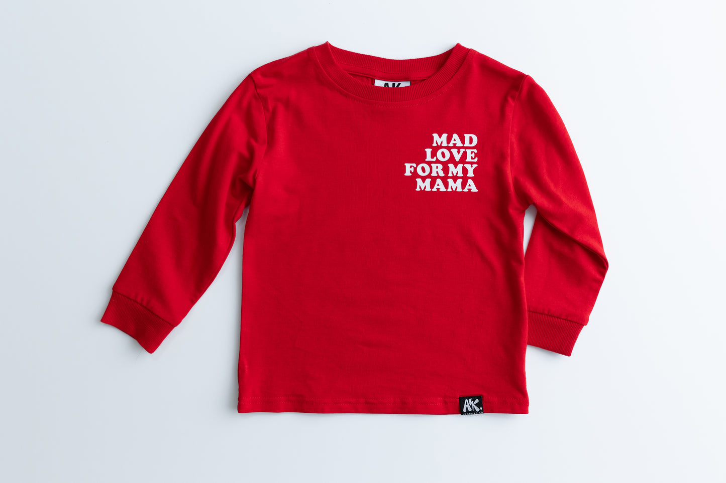 Mad Love long sleeve-RED