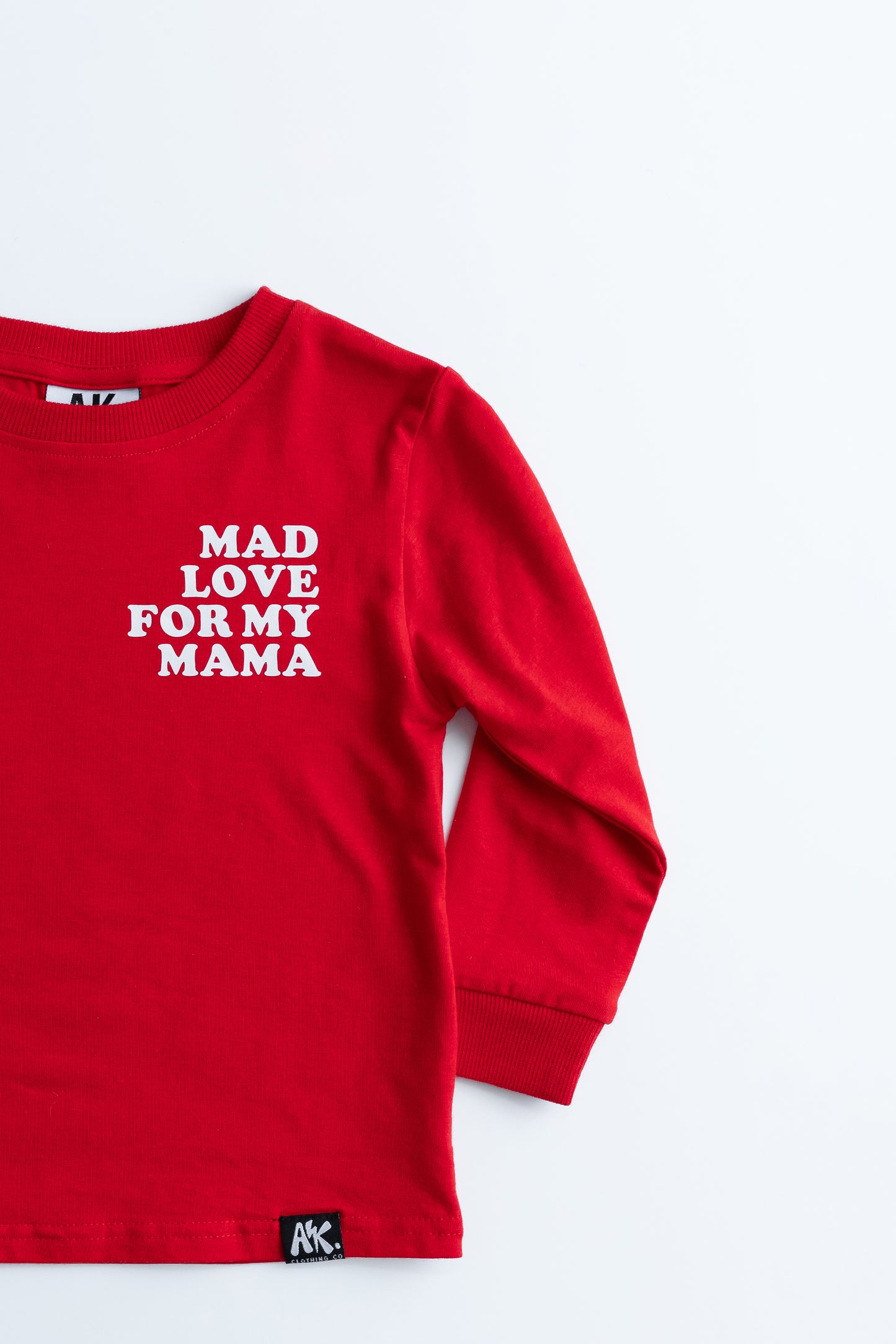 Mad Love long sleeve-RED